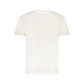 Tommy Hilfiger White Cotton Men T-Shirt